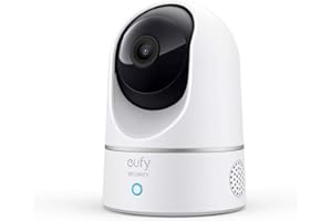 eufy Security Solo IndoorCam E220 (P24) 2K Pan&Tilt Home Security Camera Indoor Wi-Fi Plug-in Cam, Human & Pet AI, Voice Assistant Compatibility, Night Vision, Motion Tracking, Homebase not Compatible