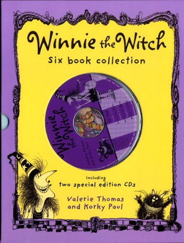 Winnie the Witch Six Book and Two Audio CD Collection