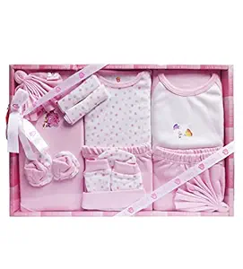 Mini Berry 13 Piece Unisex Baby's Gift Set (Pink)