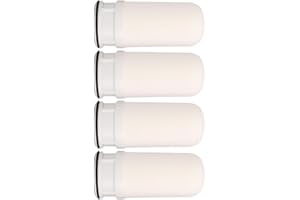 rongweiwang 4x Flows Pure Tap Filter Replacement Long-Lasting Clean Water Solution Safe Water ABS Water Purifier Filter Elements