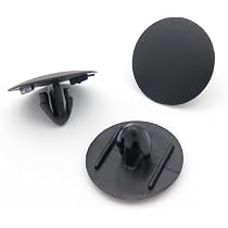 VVO Fasteners Clips Plastique Noir 10pcs - Isolation Capot Honda Civic Jazz CR-V HR-V