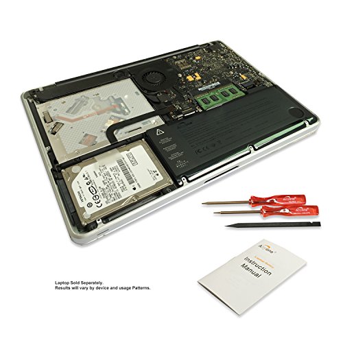 Abyone 6000mAh Laptop Akku für Apple MacBook Pro 13 inch A1278 (Early 2011 2012 Late 2011 Mid 2009 2010 Aluminum Unibody) Apple A1322 020-6764-A 020-6765-A Laptop Akku -10.95V/65.5Wh - 4