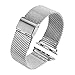 Produktbild kashyk Kompatibel mit Apple Watch Armband 38mm/40mm,Solid Edelstahl Outdoor-Abenteuer Armbänder für Watch Series 4 3 2 1,Armband Metallarmband Unisex Edelstahl Metallarmband (Silber)