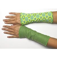 Winter Wende Stulpen grün