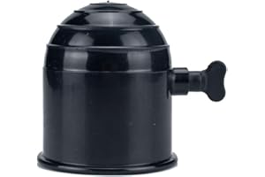 Tappo di Protezione per Gancio di Traino,LSGGTIM Tappo Gancio Traino Rimorchio Plastica Copri Sfera di Traino 50mm Copertura del Gancio di Traino Palline per Auto,Camper,Nero