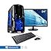 Produktbild Sedatech Ultimate Gaming PC Komplett-Paket Intel i5-8600K 6x 3.60GHz (max 4.3Ghz), Geforce GTX 1070 8Gb, 16 GB RAM DDR4, 500 GB SSD, 2 TB HDD, USB 3.1, Wlan, Kartenleser, HDMI2.0, DirectX 12, VR Ready. Rechner mit 23.6" TFT-LED Monitor, Maus & Tastatur und Windows 10 64 Bit