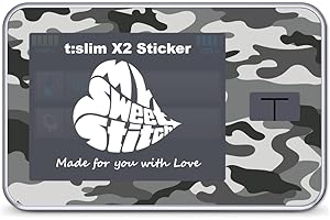 MySweetStitch | L’adesivo per Tandem t:slim X2 | Camo Black | Made in Germany