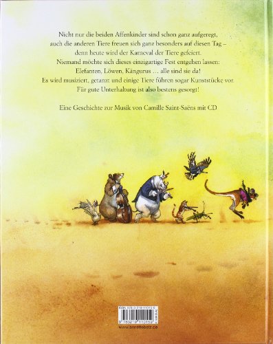 Book's Cover of Der Karneval der Tiere. Mit CD.