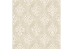 MyTinyWorld Confezione da 5 casa delle Bambole Beige Chiaro Floreale a Rombi Carta da Parati Fogli