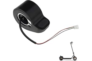KSYWYDU Thumb Throttle Accelerator, Accelerator Replacementfor for Xiaomi M365 1S Pro2 MI 3 Ninebot G30 Electric Scooter, Universal Finger Throttle Speed Control, Waterproof, Easy Installation (Black)