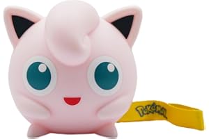 TEKNOFUN - Licenza ufficiale Pokemon - JIGGLYPUFF luminoso con cinturino da polso Figura luminosa da collezionare per bambini - 811421