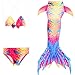Produktbild Das beste niedlich Mädchen Meerjungfrauen Bikini Kostüm Meerjungfrau Schwimmanzug Badeanzüge Tankini Kostüm Cosplay, Farbe: A-07, Gr. 140