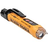 Klein Tools &Ccedil;ift Aralık Temassız Voltaj Test Cihazı, El Fenerli, 12-1000V AC, NCVT3P, Yeşil