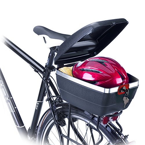 Westmark 2179810000 Fahrrad-Touring-Tresor, Schwarz, 35 x 27 x 21 cm - 2