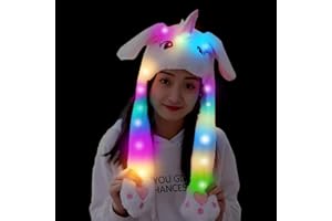 wgde toy Cute Soft Plush Ears Moving Animal Hat for 3-16 Year Boy and Girl - Best Toys and Gifts