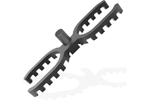 My Plast I 7 mm Fugenbreite - 100 Stück - offen geriffelt I Terrassen-Abstandhalter – hochwertiger Distanzhalter für Terrassendielen