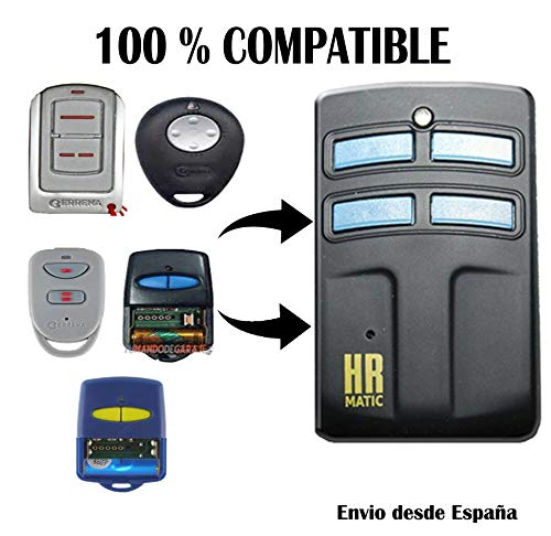 Mando hr multi 2 compatible erreka roling codigo fijo y rolling code