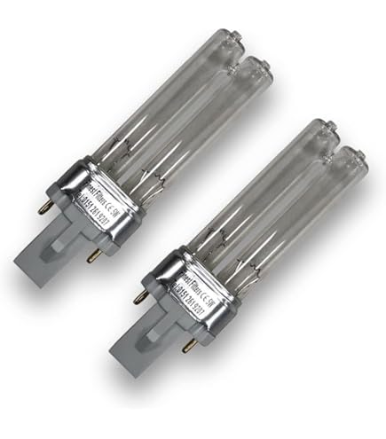 Manicotto UVC Quarzo Set Manicotti UVC In Quarzo 9W - Ricambio Per Sterilizzatori Inpond 5 In 1 E 6 In 1 Manicotto 9w Per Stagno