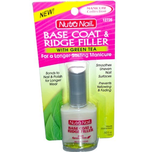 Nutranail Basecoat + Ridge Filler With Green Tea 15 ml