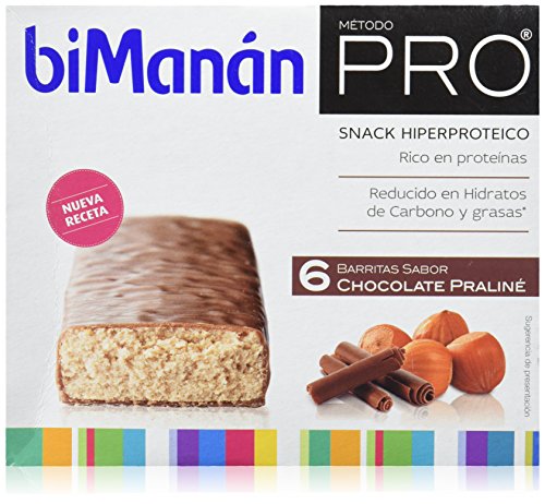 BMN PROBARRITAS DE CHOCOLATE PRALINE 6 Barritas