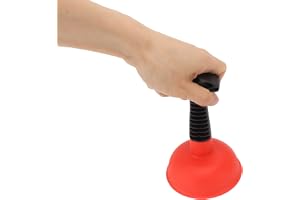 Diskbänkskolv Mini Avloppskolv, Minikolv Kraftfullt Halksäkert Handtag Effektiv Liten Avloppskolv för Handfat för Toalettbadk