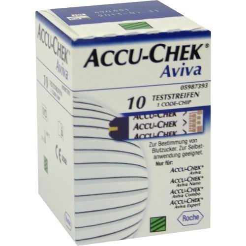 Roche accu-chek aviva teststreifen 1x10 (4015630980376)