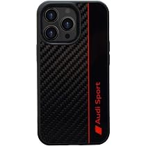Custodia Audi Per IPhone 13 Pro Max – Serie TT In Pelle Sintetica Nera - Foto 2