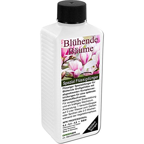 Blühende Bäume HIGH-TECH NPK Volldünger Pflanzen Dünger für Magnolien, Tulpenbaum, Blauglockenbaum, Trompetenbaum, Zierkirschen, Blüten-Hartriegel etc.