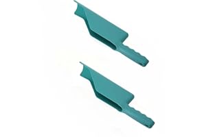 YITOBICI Łopata do rynien dachowych, narzędzie do czyszczenia rynien dachowych, elastyczne dopasowanie do brudu i może być wszechstronnie stosowana do ogrodu, 2 sztuki, kamienicy