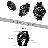 Kivors® Bluetooth Smart Watch Fitness Tracker Uhr mit Herzfrequenz Armband Aktivität Tracker Gesundheit Schrittzähler Monitor Sport Armband Armbanduhr Telefon für iPhone IOS und Android Smartphones - 9