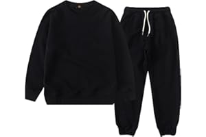 amropi Bambini Ragazzi Tuta Felpa con Cappuccio e Jogging Pantaloni 2 Pezzi Tute da Sportivo per 3-12 Anni