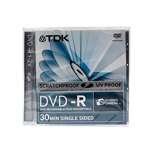 TDK Mini DVD-R Rohlinge 5er Pack (1.4GB, 2x Speed, kratzfest) - 4