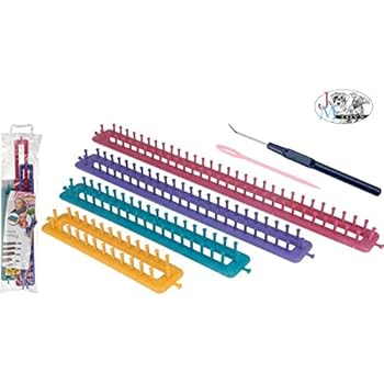 Kit Telai Circolari Per Maglia - Set Completo Con 4 Misure Per Principianti, Include Gancio E Pompom Maker - Foto 6