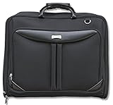 ✔ ANGENEHM REISEN - Tragen Sie die Anzugtasche komfortabel auf Ihrer Schulter oder hängen Sie diese an Ihr Gepäck. Falls Sie das Tragen mit der Hand bevorzugen, sorgt der PU Leder Griff für einen angenehmen Halt