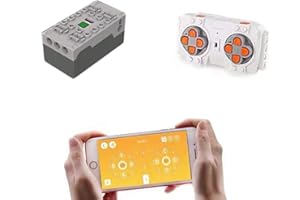 ZCXX Power Function Set Remote Control and Battery Box for Technology Cars Compatible with Lego Technic