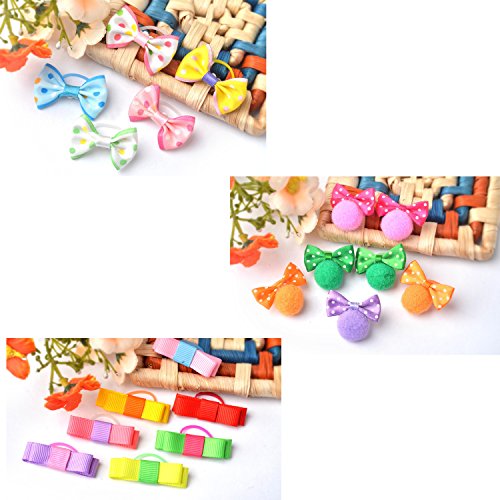 Gosear20-PCS-Pet-Hair-Bows-Hair-Band-Dog-Puppy-Cat-Grooming-Accessories-Random-Color-and-Style