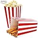 Produktbild Ouinne 24 Stück Popcorn Boxen, Popcorn Boxes Candy Boxen Streifenmuster Dekoratives Geschirr für Party und Süßigkeiten (Rot)