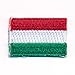 Produktbild 40 x 25 mm Ungarn Flagge Budapest Debrecen Flag Aufnäher Aufbügler 0920 A