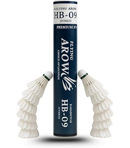 Buy Babolat Hybrid Feather Shuttlecock – Durable Tournament Grade