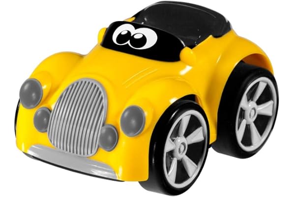 Chicco - 7303000000 - Véhicule Miniature - Modèle Simple - Turbo Touch Stunt - Jaune
