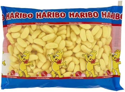 Haribo Morbidezze Banana, Caramelle Gommose, Gusto Banana, Ideali Per Feste E Dolci Momenti Di Relax - 1,5kg