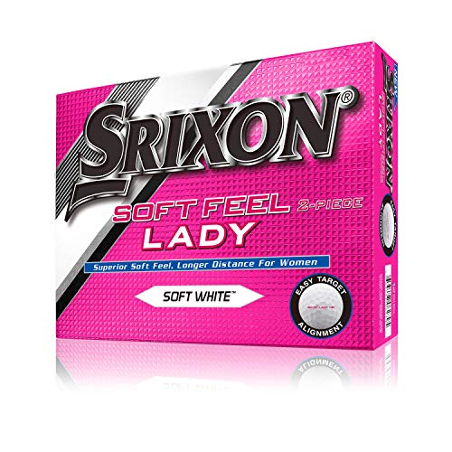 Srixon SRX SF-Feel LDY 5 (12) Balle de Golf Femme, Pure White, Normal