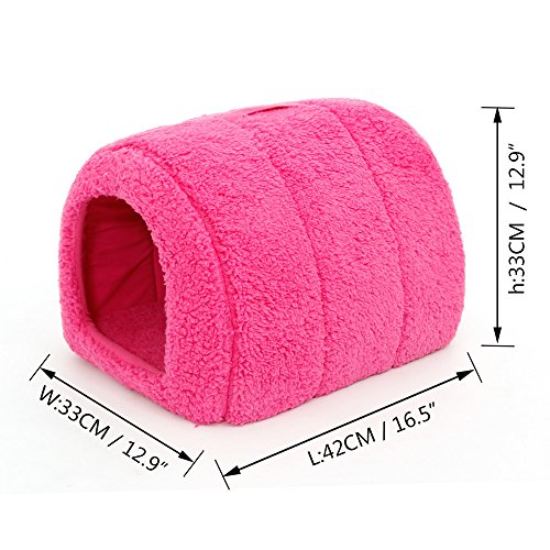 PAWZ-Road-Pet-Bed-Dog-Kennel-Cat-Cave-Bed-Circular-Design-Top-Handle-Ultra-Soft-and-Cozy-5-Colors