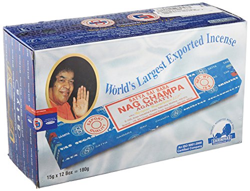 Bâtons d'Encens Nag Champa Boîte de 12 Rouleaux