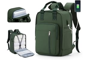 SZLX Zaino 40x20x25 Aereo Ryanair Bagaglio a Mano 45x36x20 Easyjet Cabin Bag Zaino da Viaggio Cabina Borsa da Viaggio Donna con Porta PC Zaino da Lavoro Uomo Impermeabile usb Laptop Travel Backpack