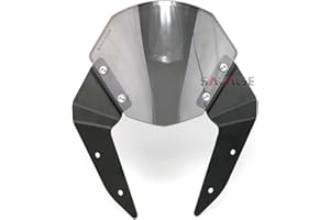 ROCKMUTE Parabrisas para Kawasaki Z800 2013 2014 2015 2016 motocicleta Pare-brise deflectores de viento color ahumado