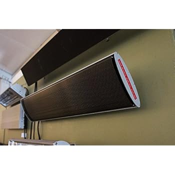 1500W Terrassen-Heizkörper, Infrarotheizung für Außen, beheizt 38-75m³