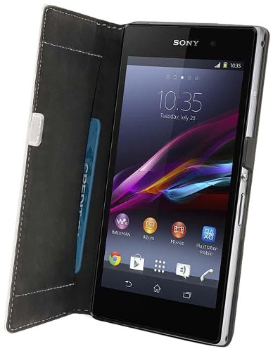 MCA SESLI0057 - Muvit Funda Slim Folio para Sony Xperia Z1 color blanco