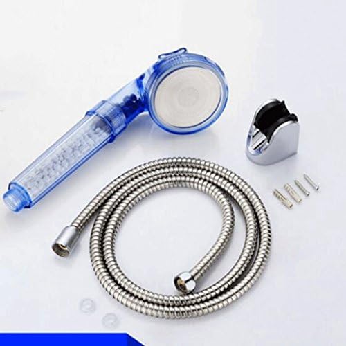 YHJ Hand shower Large Trumpet Magnetic Therapy Shower Supercharged Shower Nozzle Water Saving Hand-held Bathroom Single-head Hose ( Color : Nozzle+base+1.5M tube )