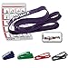 Produktbild POWRX Resistance/Fitness-Band | Klimmzug-Hilfe, Größen- und Stärkenvarianten | Widerstands-Band für Ganz-Körper-Training (Lila/Medium)